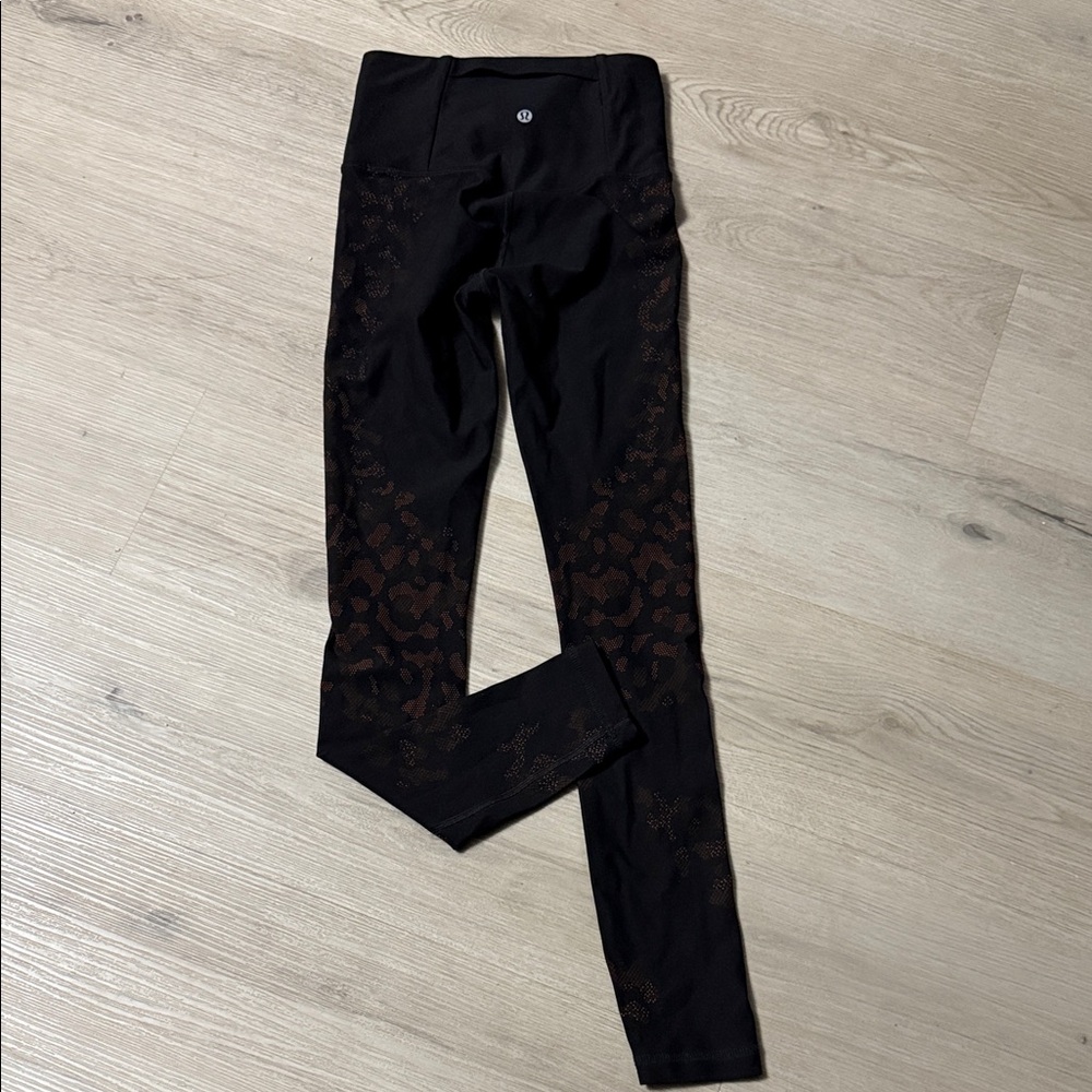 lululemon athletica Mapped Out High Rise 28” Camo Black Leggings